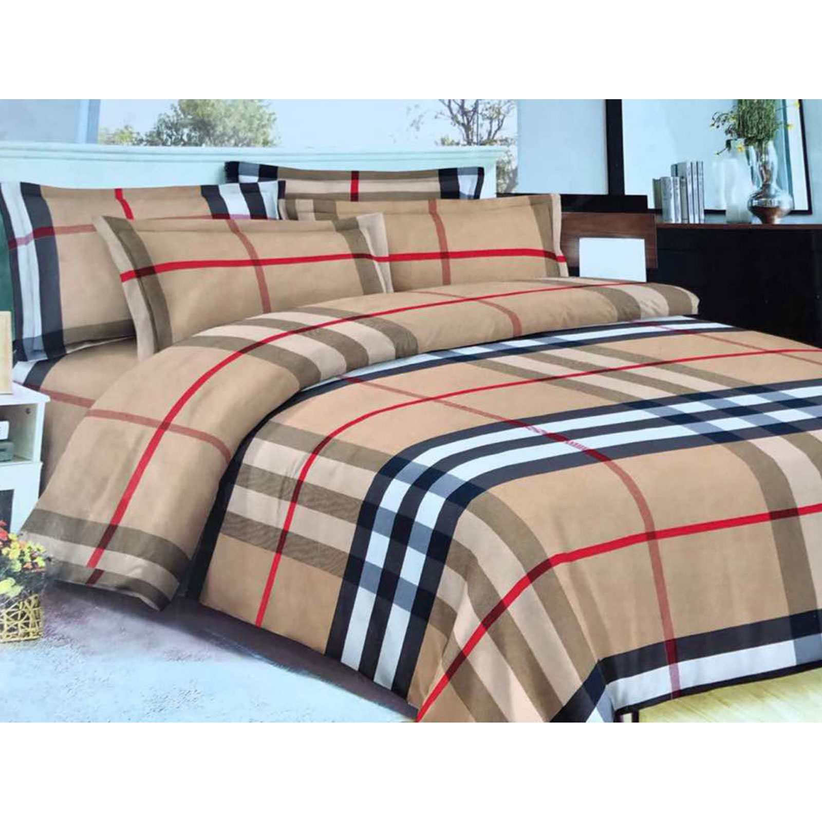 burberry comforter bed set
